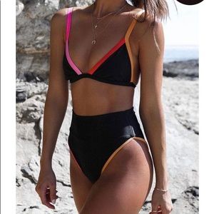 High waisted bikini - brand new.